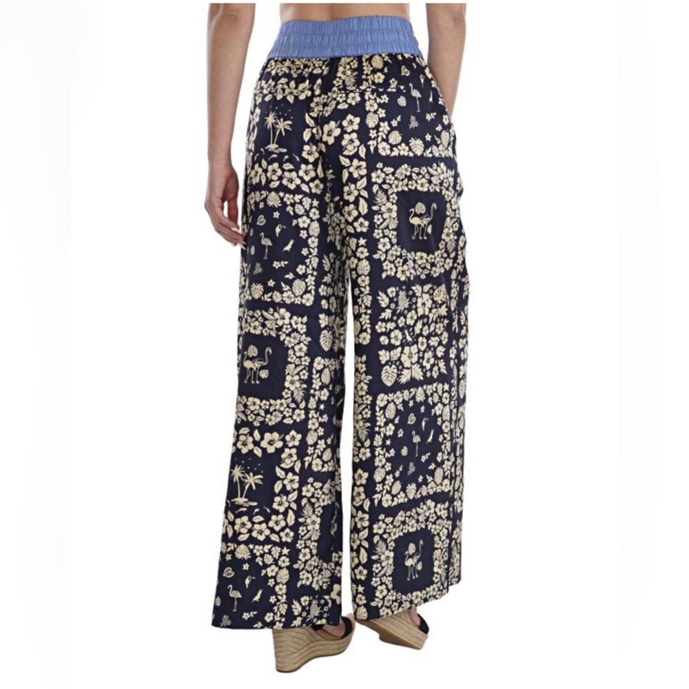 NWT SCOTCH & SODA Les Tropiques women’s Wide leg pants in XS - Picture 7 of 9